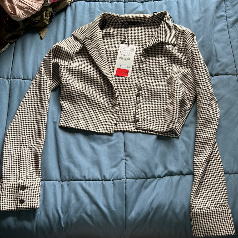 Cropped Blazer